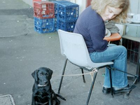 2000-- unknown puppy with Alison - unknown date (c) Huw Price.jpg